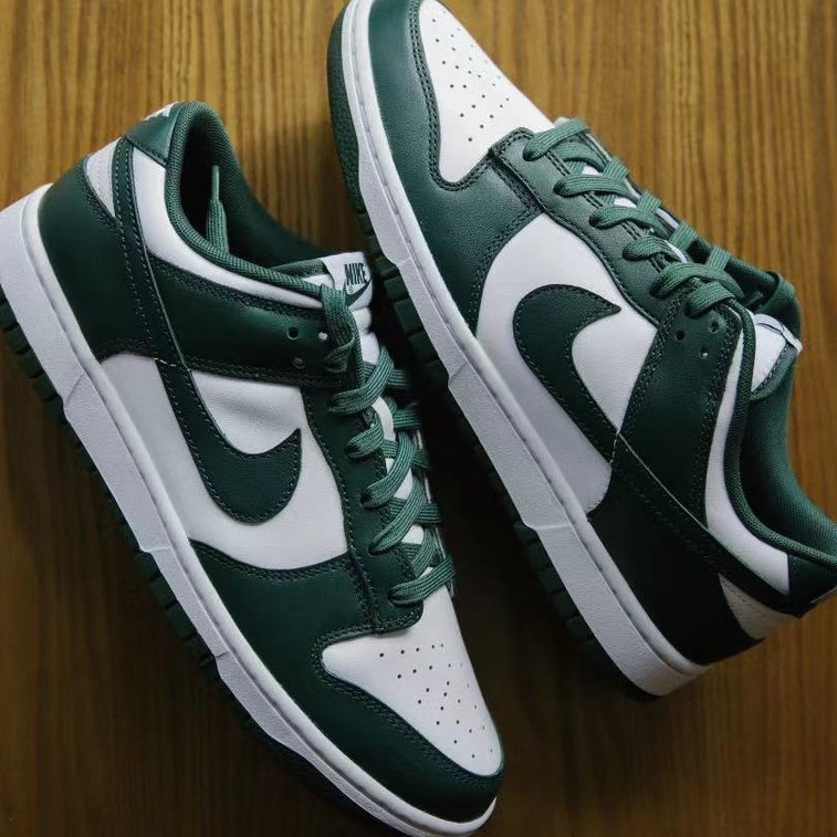 Nike Dunk Low Team Green 白綠 DD1391-101-細節圖2