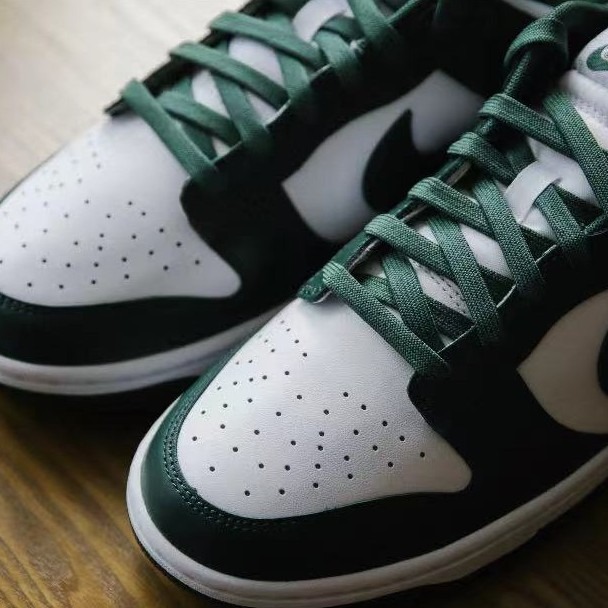 Nike Dunk Low Team Green 白綠 DD1391-101-細節圖3