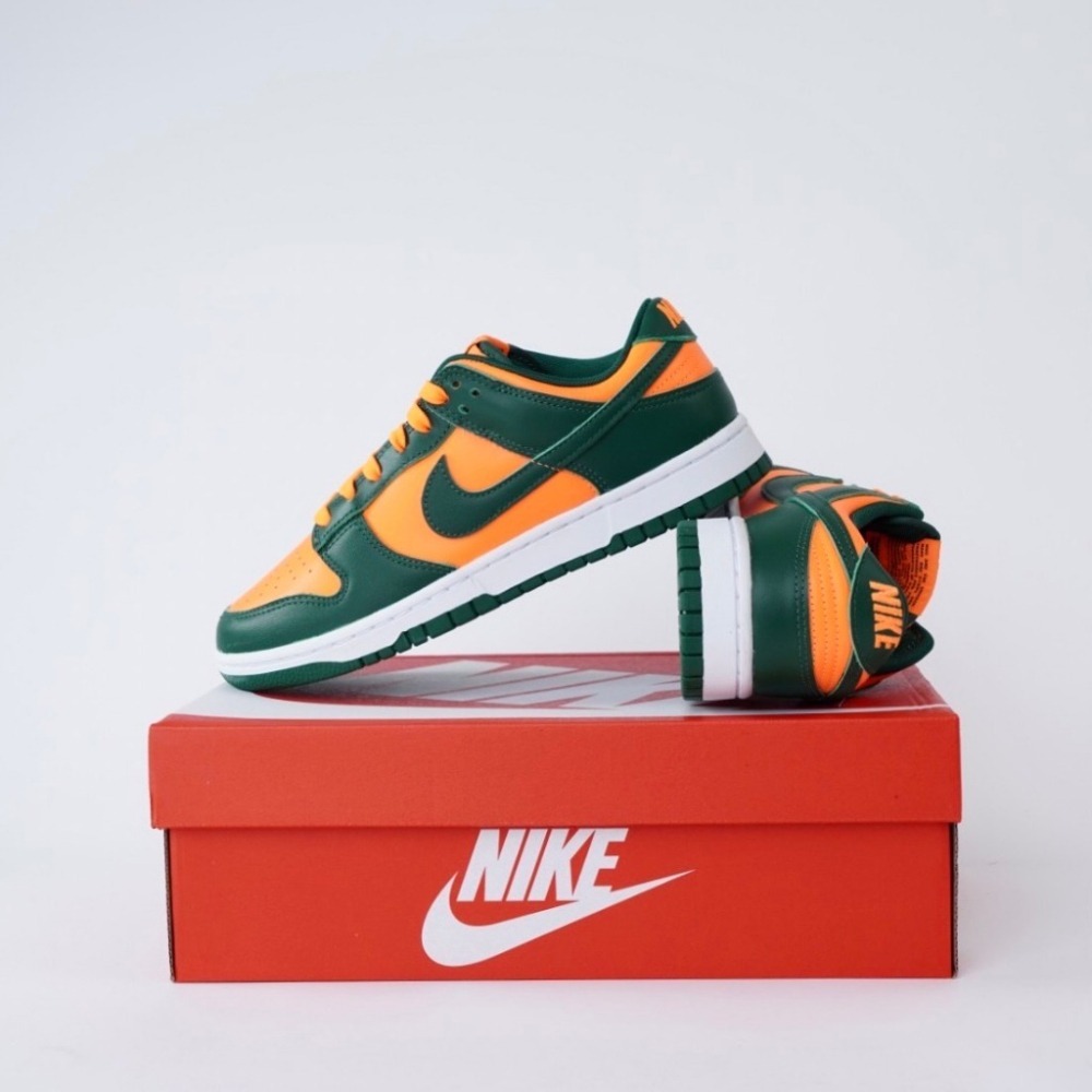 NIKE DUNK LOW ＂MIAMI HURRICANES＂ DD1391 300-細節圖2