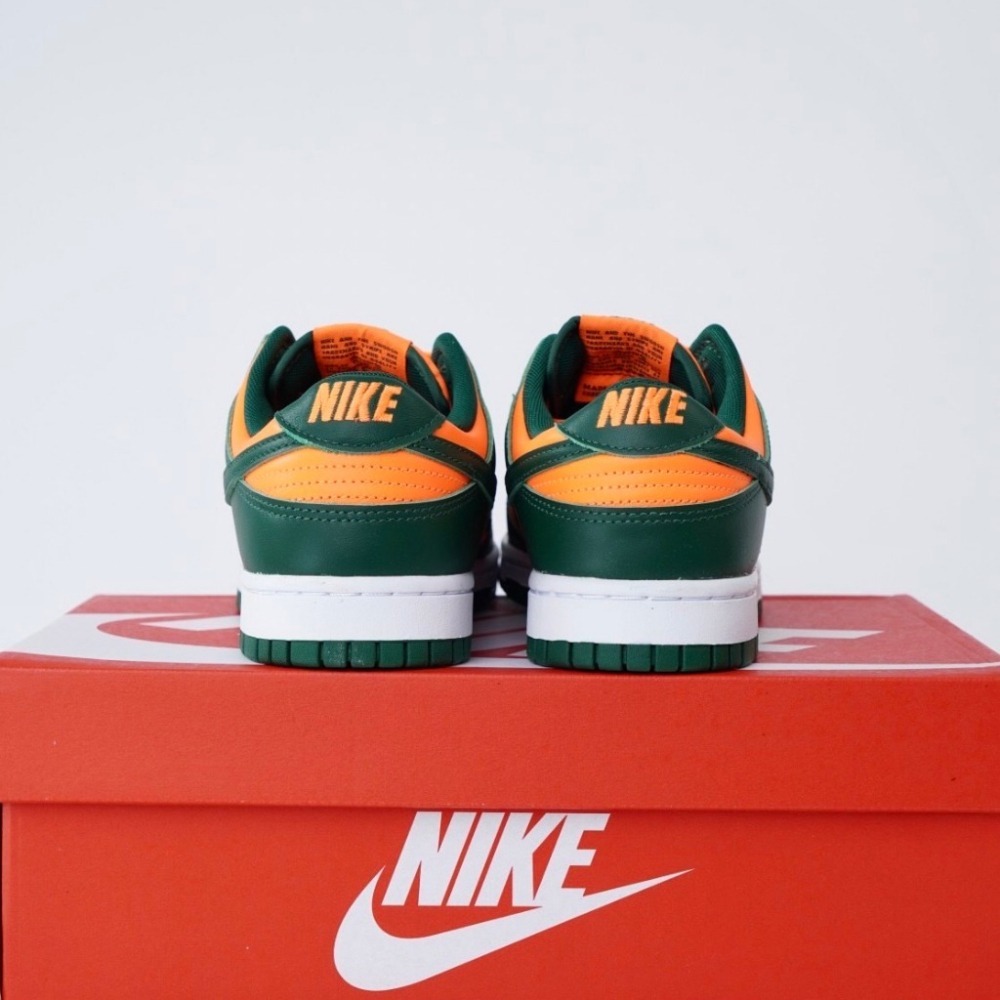 NIKE DUNK LOW ＂MIAMI HURRICANES＂ DD1391 300-細節圖5