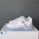 Nike Air Force 1 React QS 骨白冰底 男女同款 CQ8879-100-規格圖9