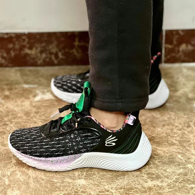 Under Armour Curry 9 男鞋 女鞋 安德瑪 柯瑞9代 藍粉 黑彩 芝麻街 檸檬黃 實戰 籃球鞋 運動鞋-細節圖9