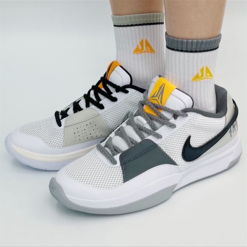 Nike JA 1 EP Day One Ja Morant 男鞋 粉藍 煙灰 JA1 耐吉 莫蘭特 1代 實戰 籃球鞋-細節圖6