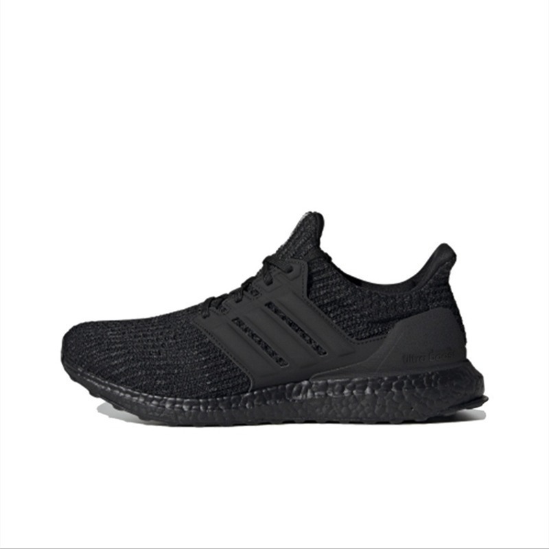 ADIDAS 男子跑鞋 ULTRABOOST 4.0 DNA 男鞋 女鞋 黑色  BOOST 慢跑鞋 運動鞋FY9121-細節圖2