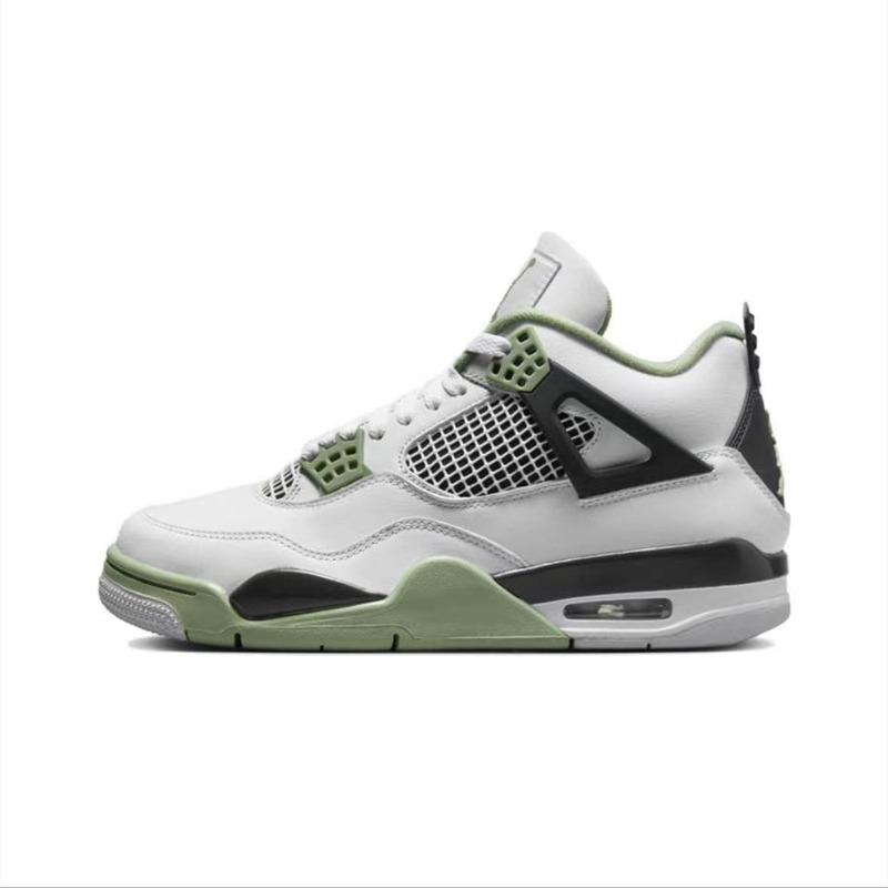 AIR JORDAN 4 RETRO ＂OIL GREEN＂ 男鞋 油綠酪梨綠 灰兔子 AJ4 女鞋 籃球鞋 休閒運動鞋-細節圖2