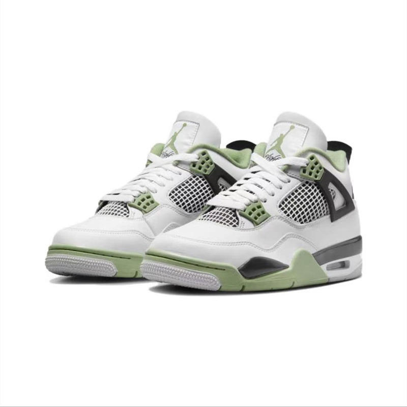 AIR JORDAN 4 RETRO ＂OIL GREEN＂ 男鞋 油綠酪梨綠 灰兔子 AJ4 女鞋 籃球鞋 休閒運動鞋-細節圖3