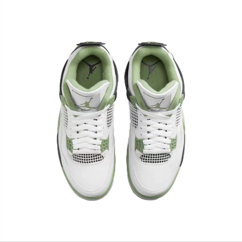 AIR JORDAN 4 RETRO ＂OIL GREEN＂ 男鞋 油綠酪梨綠 灰兔子 AJ4 女鞋 籃球鞋 休閒運動鞋-細節圖4