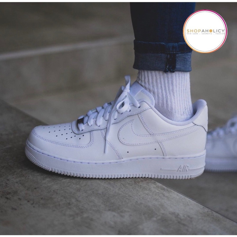 NIKE AIR FORCE 1 07 男女款 運動休閒鞋 白-CW2288-111/DD8959-100-細節圖2