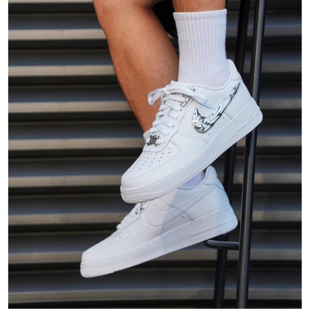 NIKE AIR FORCE 1 07 男女款 運動休閒鞋 白-CW2288-111/DD8959-100-細節圖5