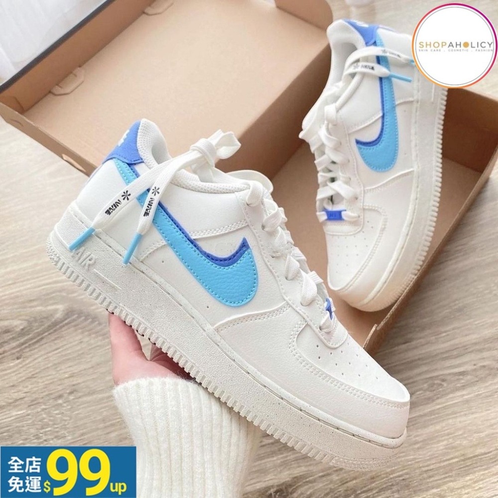 NIKE AIR FORCE 1 07 男女款 運動休閒鞋 白-CW2288-111/DD8959-100-細節圖7