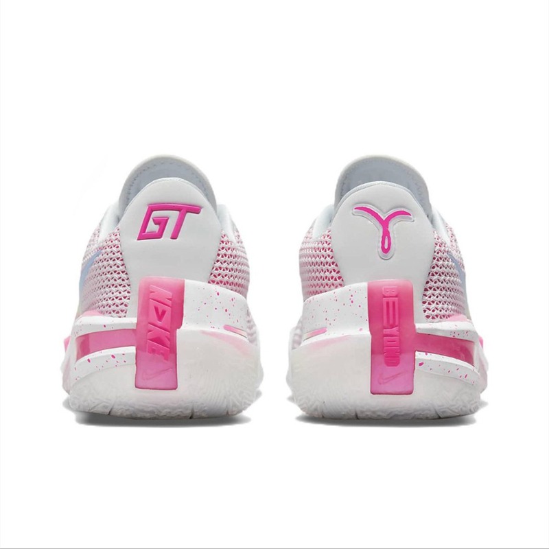 Nike 籃球鞋 Air Zoom G.T. CUT EP 男鞋 耐吉 女鞋 乳腺癌 水蜜桃 白藍紅 實戰 戰靴 運動鞋-細節圖5