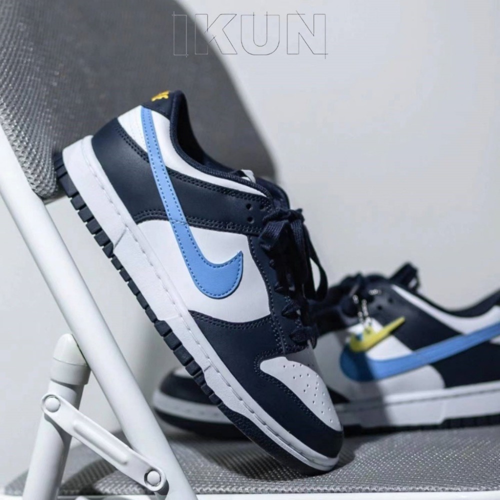 ΝΙΚЕ DUΝΚ LOW “Midnight Navy” 深藍 黑白藍 黑曜石 海軍藍 FN7800-400-細節圖2