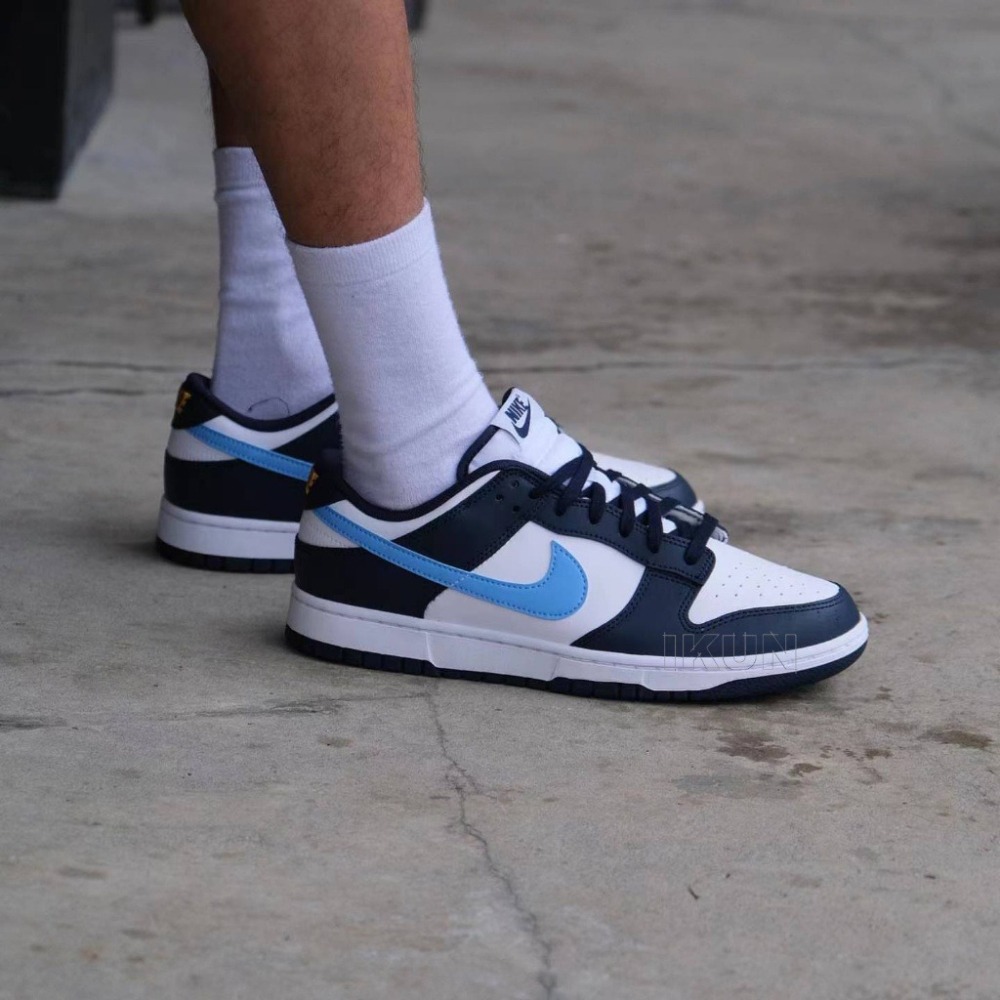 ΝΙΚЕ DUΝΚ LOW “Midnight Navy” 深藍 黑白藍 黑曜石 海軍藍 FN7800-400-細節圖3