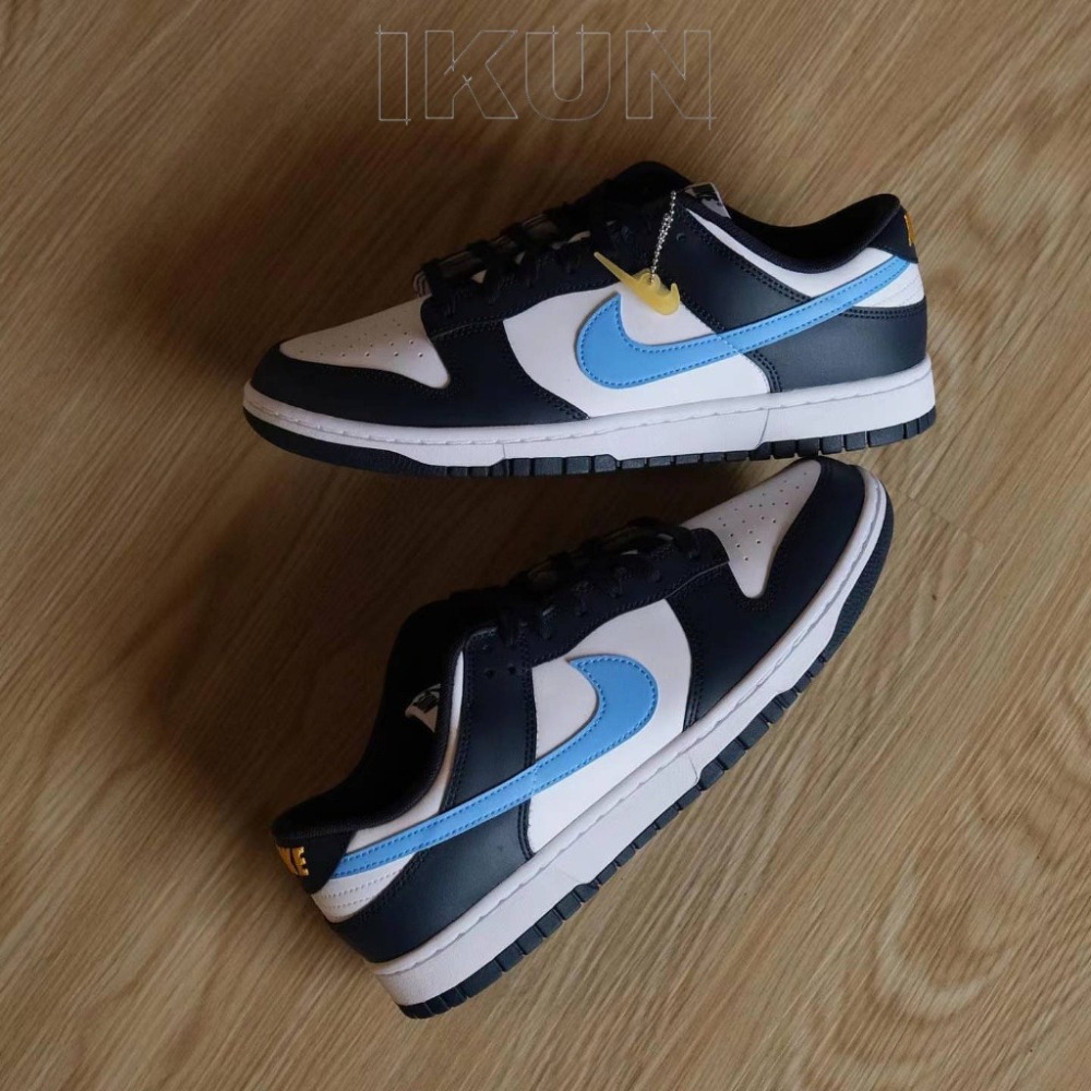 ΝΙΚЕ DUΝΚ LOW “Midnight Navy” 深藍 黑白藍 黑曜石 海軍藍 FN7800-400-細節圖9