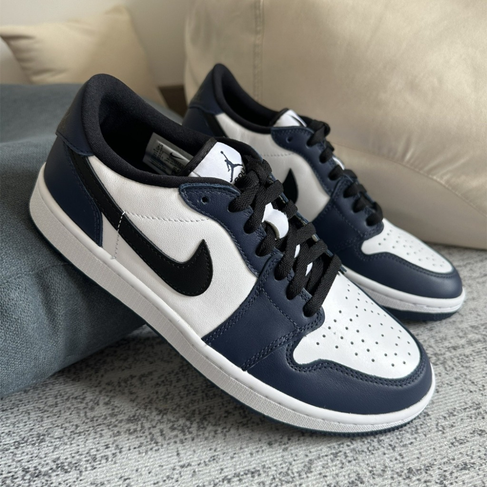 Air Jordan 1 Low Golf ＂Midnight Navy＂ 高爾夫 海軍藍 男 DD9315-104-細節圖2