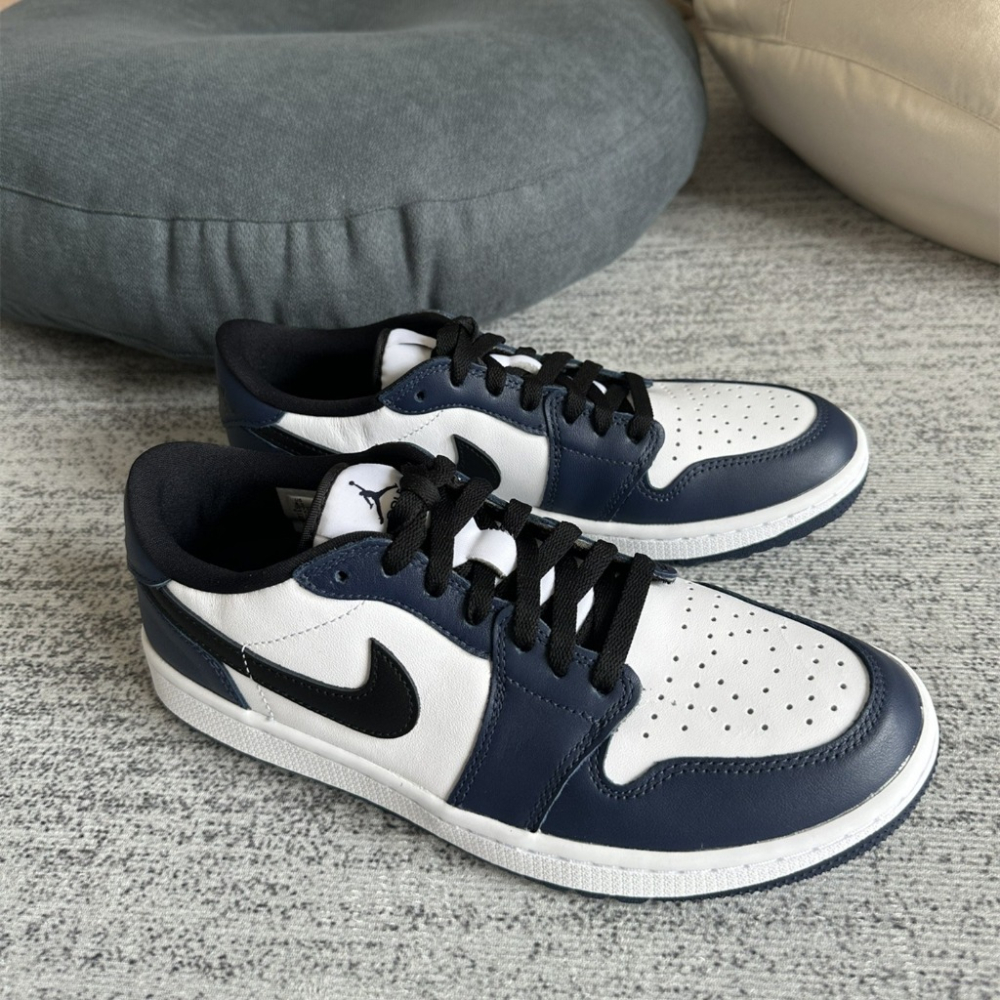Air Jordan 1 Low Golf ＂Midnight Navy＂ 高爾夫 海軍藍 男 DD9315-104-細節圖3