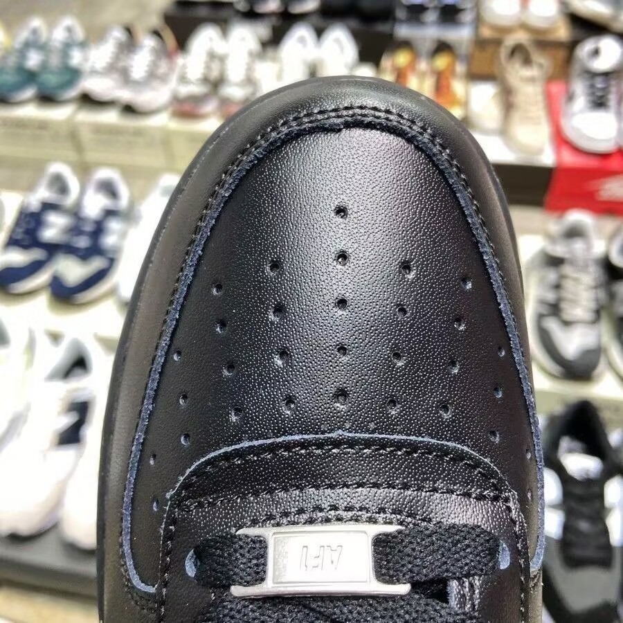 Nike Air Force 1 Low 07 黑武士 全黑 男女運動鞋 休閒鞋-細節圖8