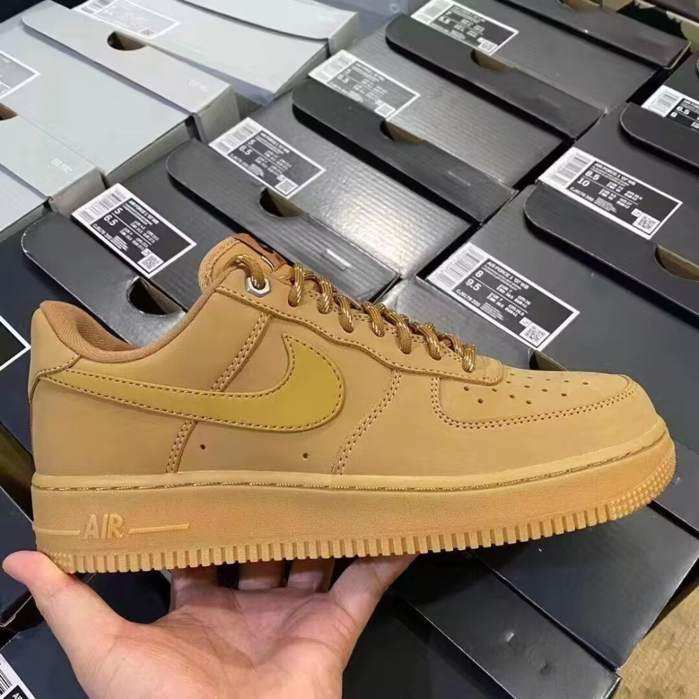 Nike Air Force 1 Wheat 小麥 大地色 休閒鞋 男女款 CJ9179-200-細節圖2