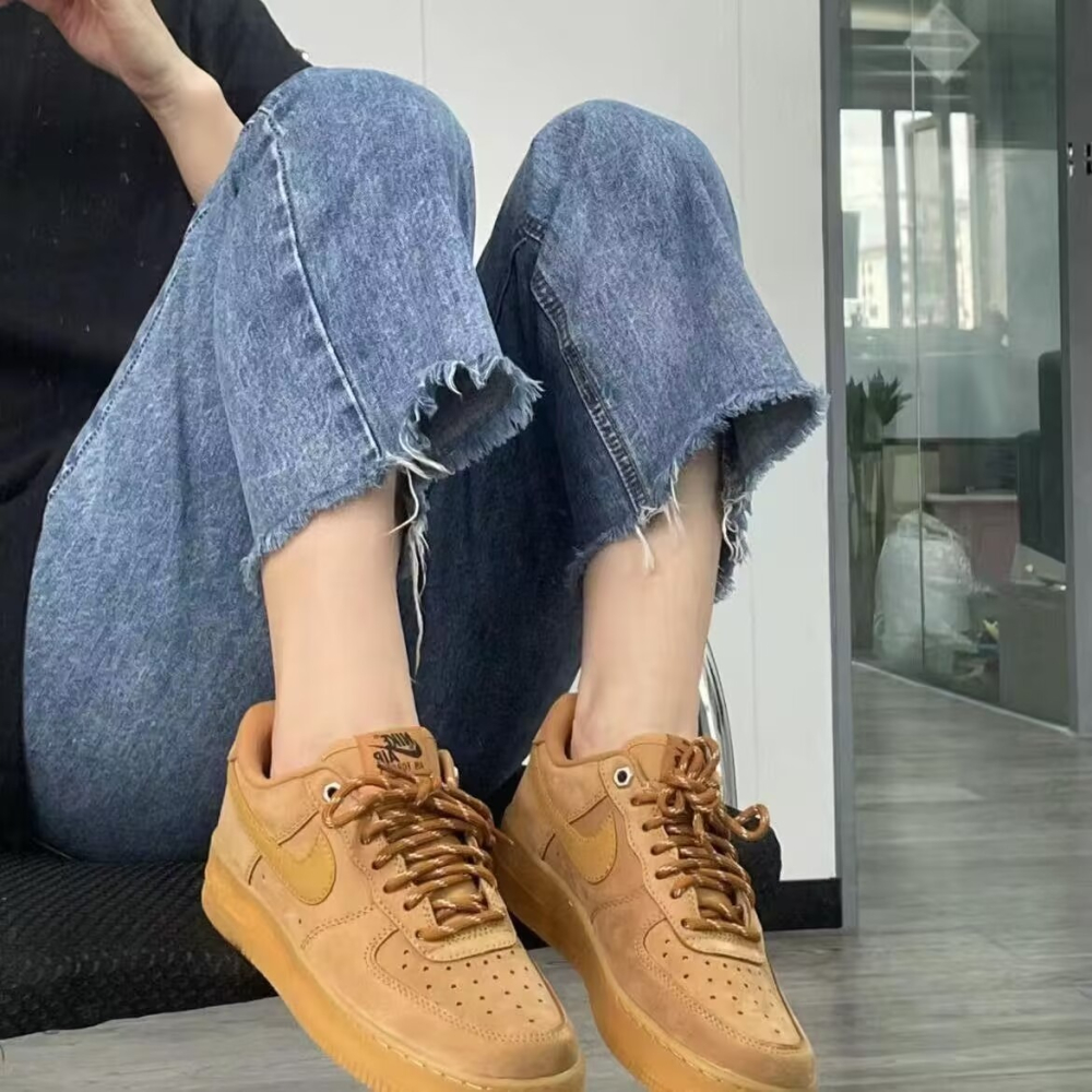 Nike Air Force 1 Wheat 小麥 大地色 休閒鞋 男女款 CJ9179-200-細節圖5