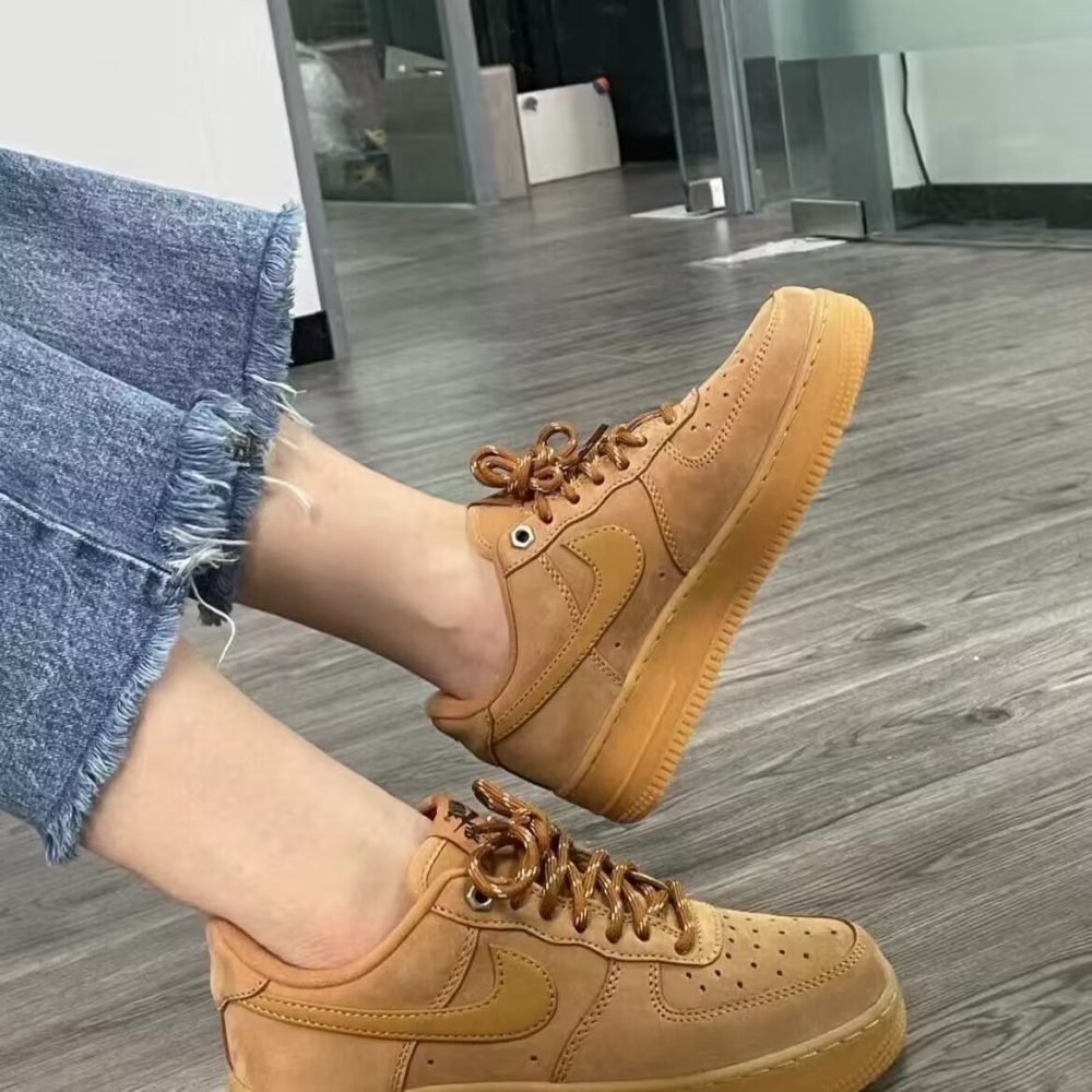 Nike Air Force 1 Wheat 小麥 大地色 休閒鞋 男女款 CJ9179-200-細節圖6