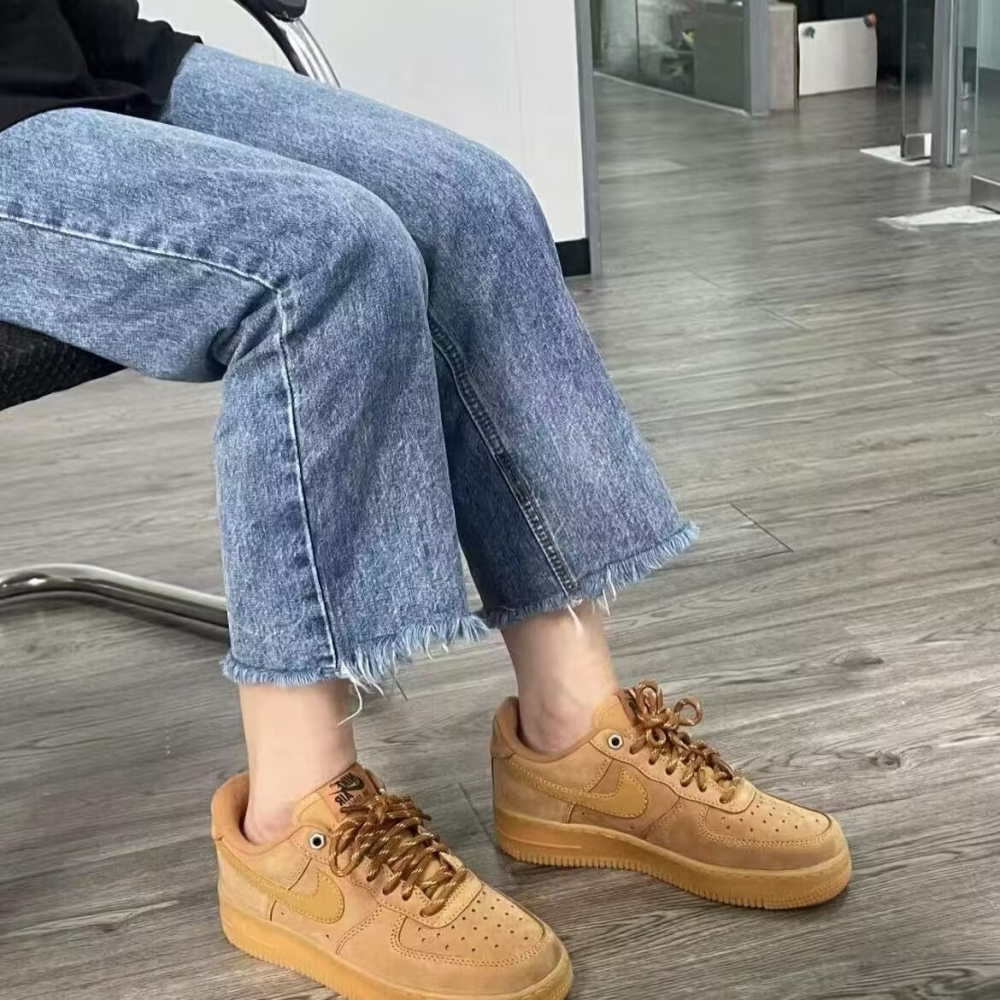 Nike Air Force 1 Wheat 小麥 大地色 休閒鞋 男女款 CJ9179-200-細節圖7