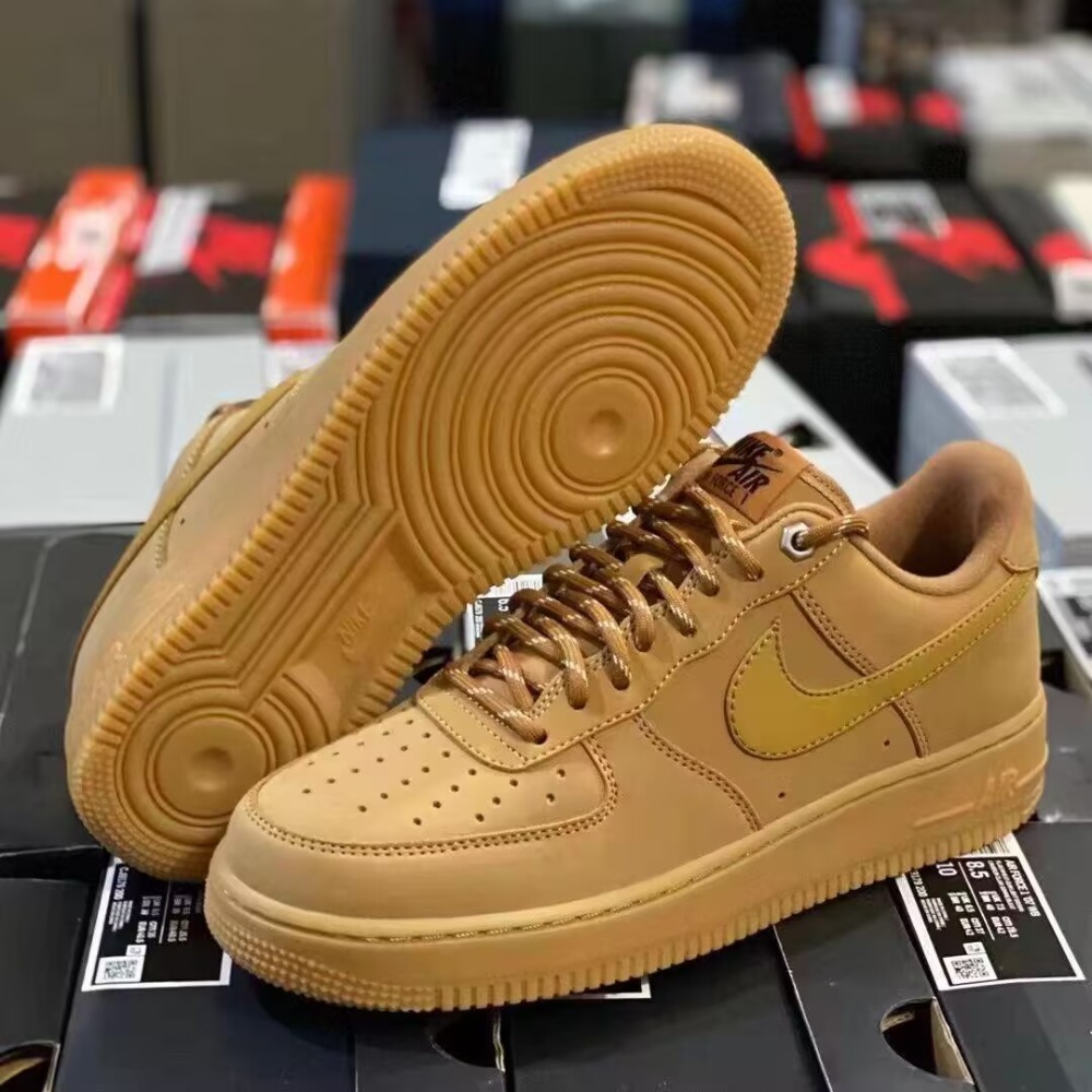 Nike Air Force 1 Wheat 小麥 大地色 休閒鞋 男女款 CJ9179-200-規格圖7