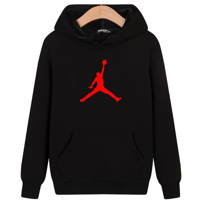 Air Jordan男女運動帽衫上衣情侶透氣純棉帽T休閑上衣大學生衛衣-細節圖2