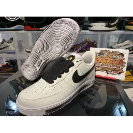 NIKE X PEACEMINUSONE AIR FORCE 1 GD2.0 白雛菊 板鞋DD3223-100-細節圖3