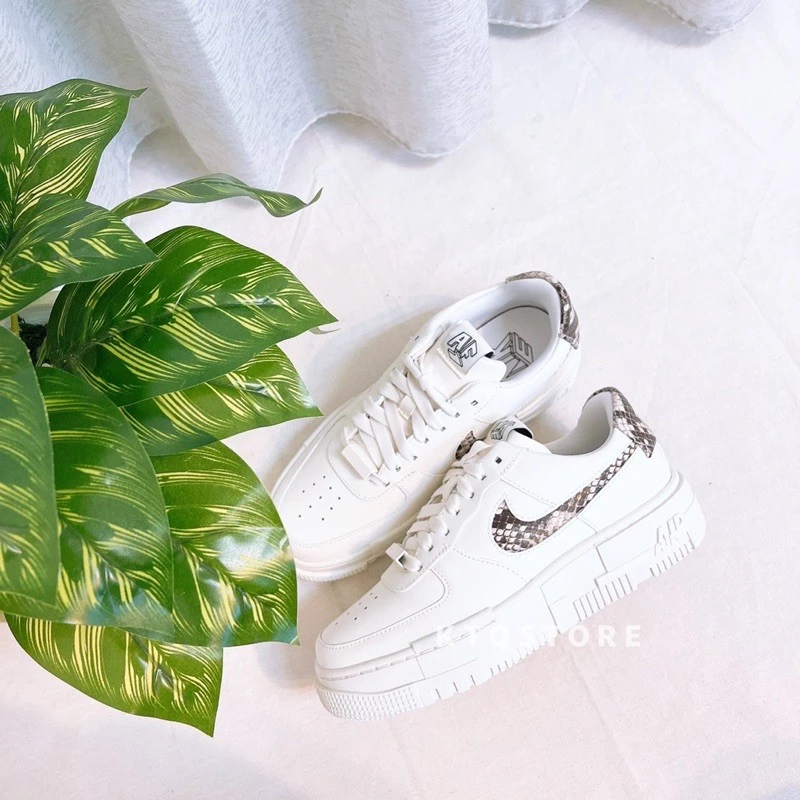 Nike Air Force 1 Pixel ＂Leopard＂ 蛇紋 解構 經典 CV8481-101-細節圖2