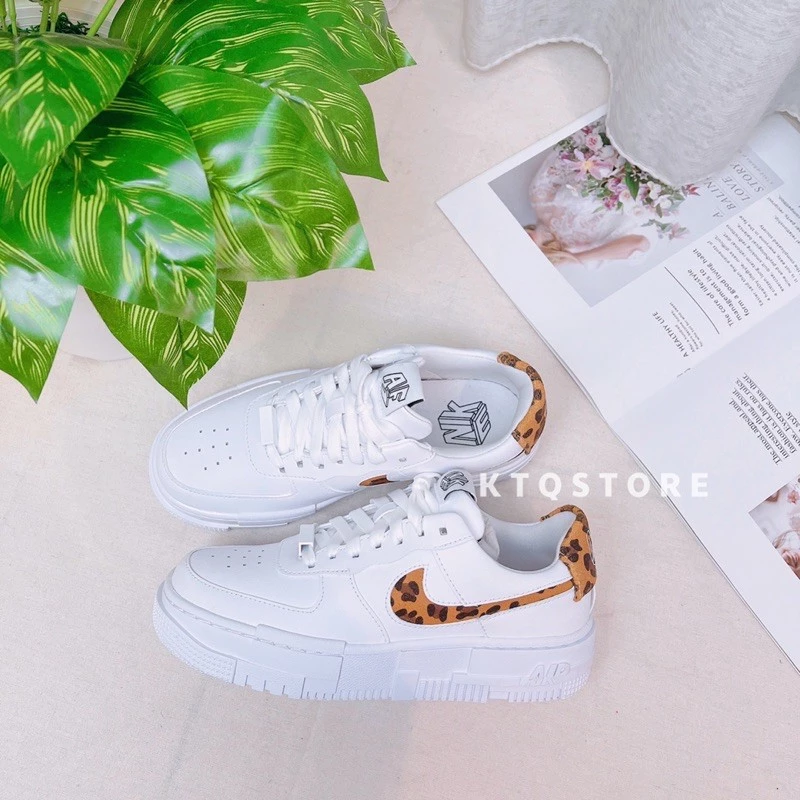 Nike Air Force 1 Pixel ＂Leopard＂ 蛇紋 解構 經典 CV8481-101-細節圖3