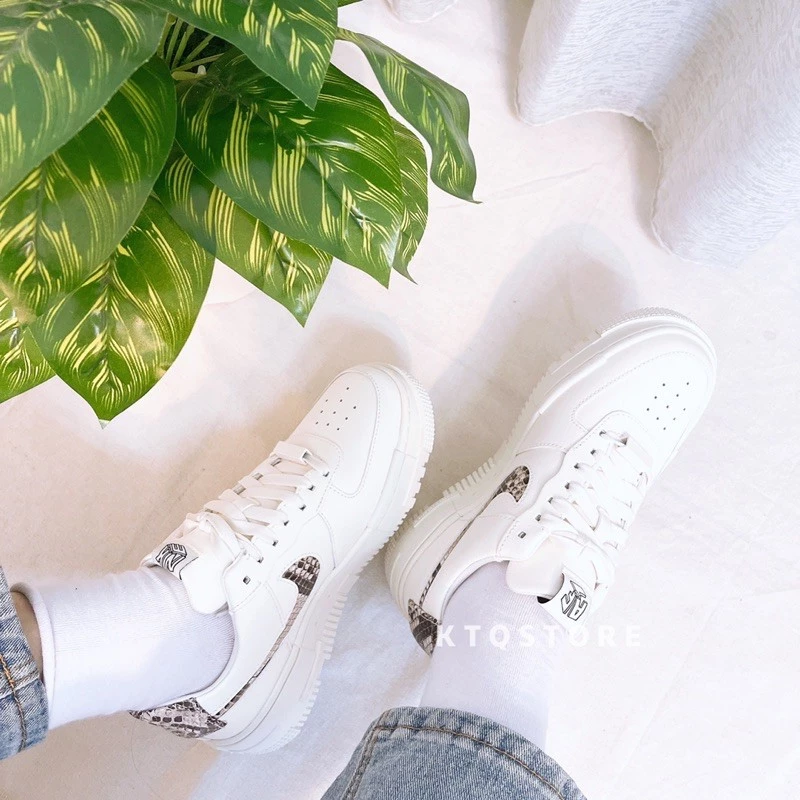 Nike Air Force 1 Pixel ＂Leopard＂ 蛇紋 解構 經典 CV8481-101-細節圖5