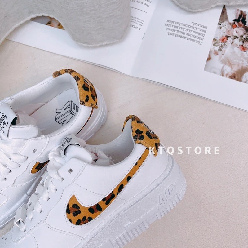 Nike Air Force 1 Pixel ＂Leopard＂ 蛇紋 解構 經典 CV8481-101-細節圖6