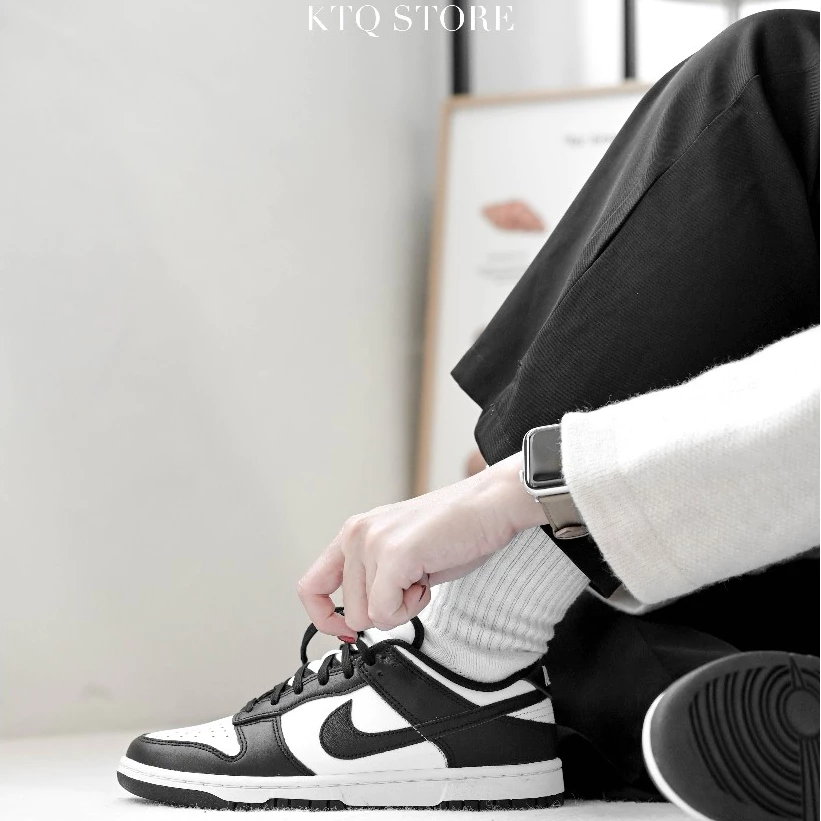 Nike Dunk Low黑白 女 dd1503-101 GS cw1590-100 男 DD1391-100-細節圖2