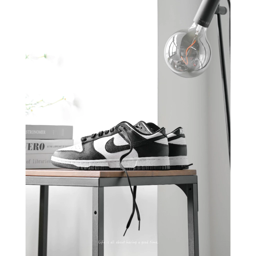 Nike Dunk Low黑白 女 dd1503-101 GS cw1590-100 男 DD1391-100-細節圖3