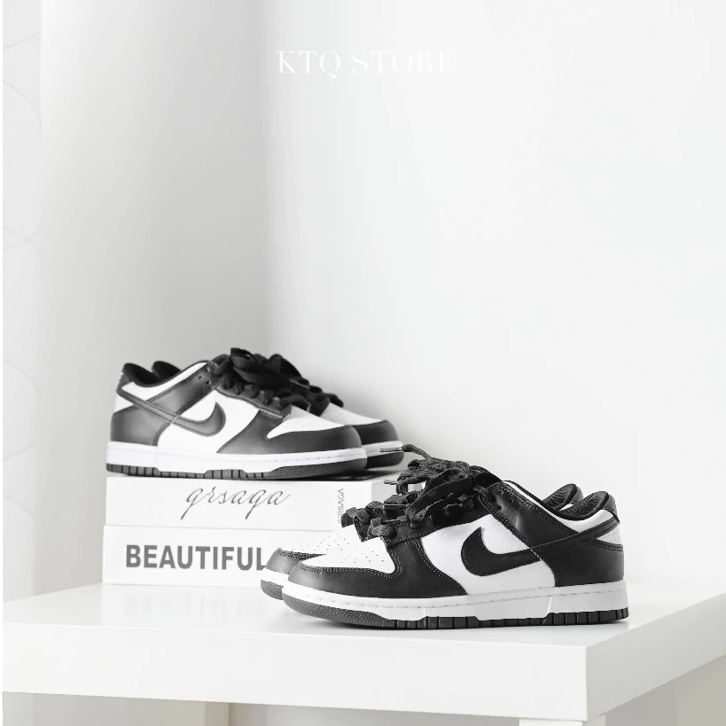 Nike Dunk Low黑白 女 dd1503-101 GS cw1590-100 男 DD1391-100-細節圖4