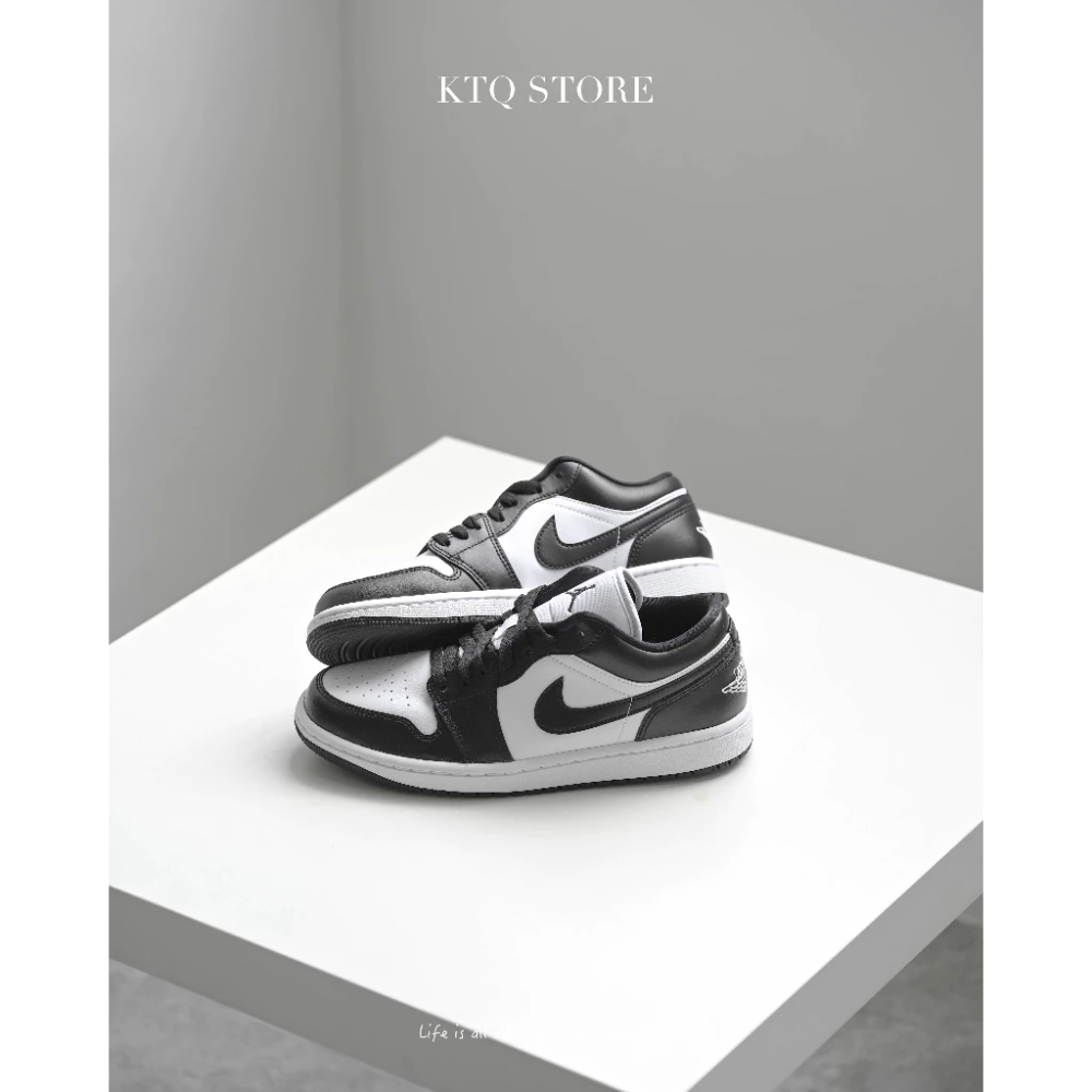 Nike Air Jordan 1 Low ＂Panda＂ 黑白 熊貓 DC0774-101-規格圖7