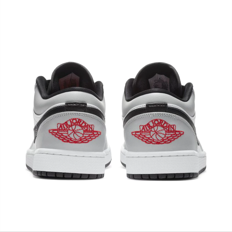 Nike 休閒鞋 Wmns Air Jordan 1 Low 女鞋 男鞋 灰白 黑白灰  運動鞋-細節圖6