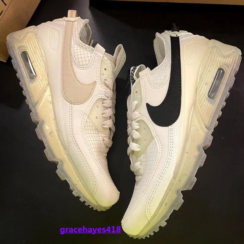 Nike Air Max 90 Terrascape米紅運動休閑氣墊跑鞋DC9450-100-細節圖6