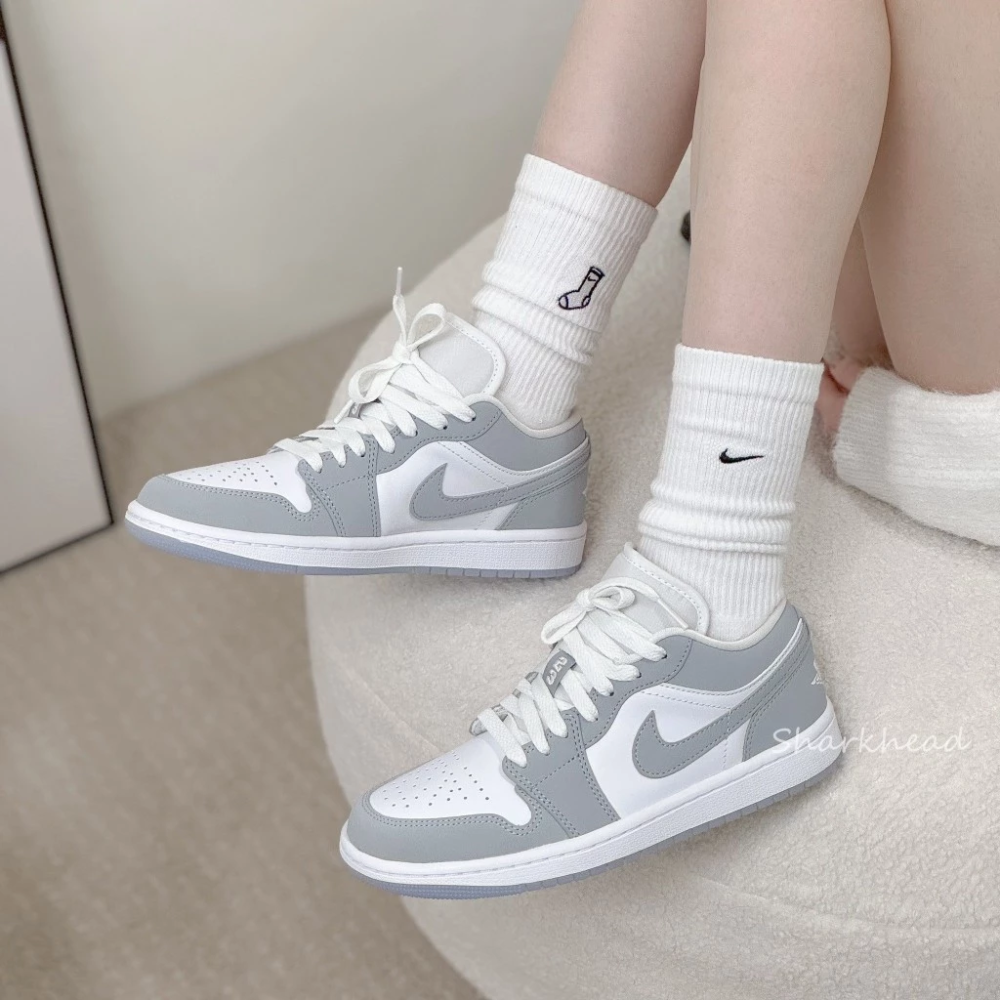 Nike Air Jordan 1 Low 灰白 煙灰 DC0774-105 冰底-細節圖5