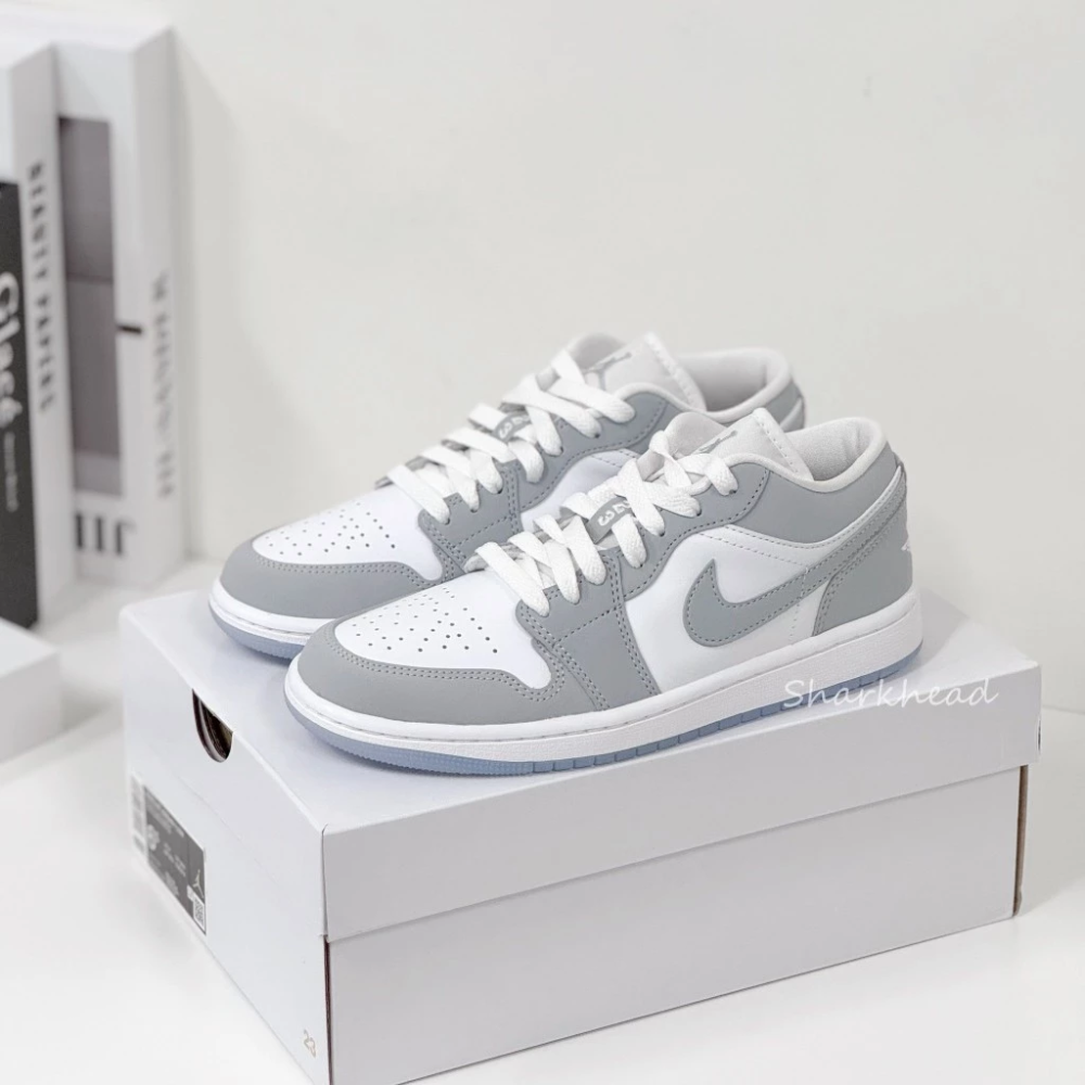 Nike Air Jordan 1 Low 灰白 煙灰 DC0774-105 冰底-細節圖6