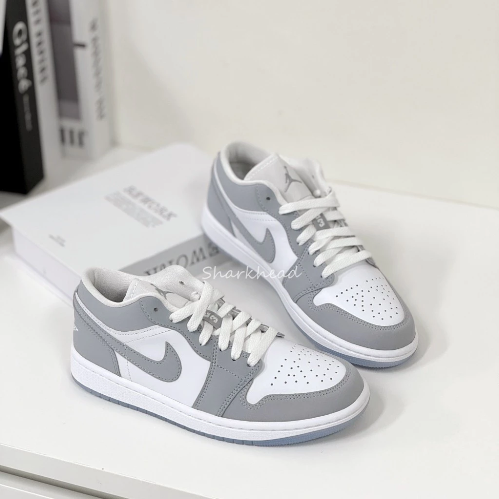Nike Air Jordan 1 Low 灰白 煙灰 DC0774-105 冰底-細節圖7