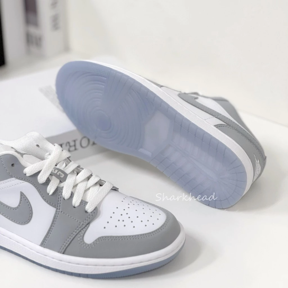 Nike Air Jordan 1 Low 灰白 煙灰 DC0774-105 冰底-細節圖9