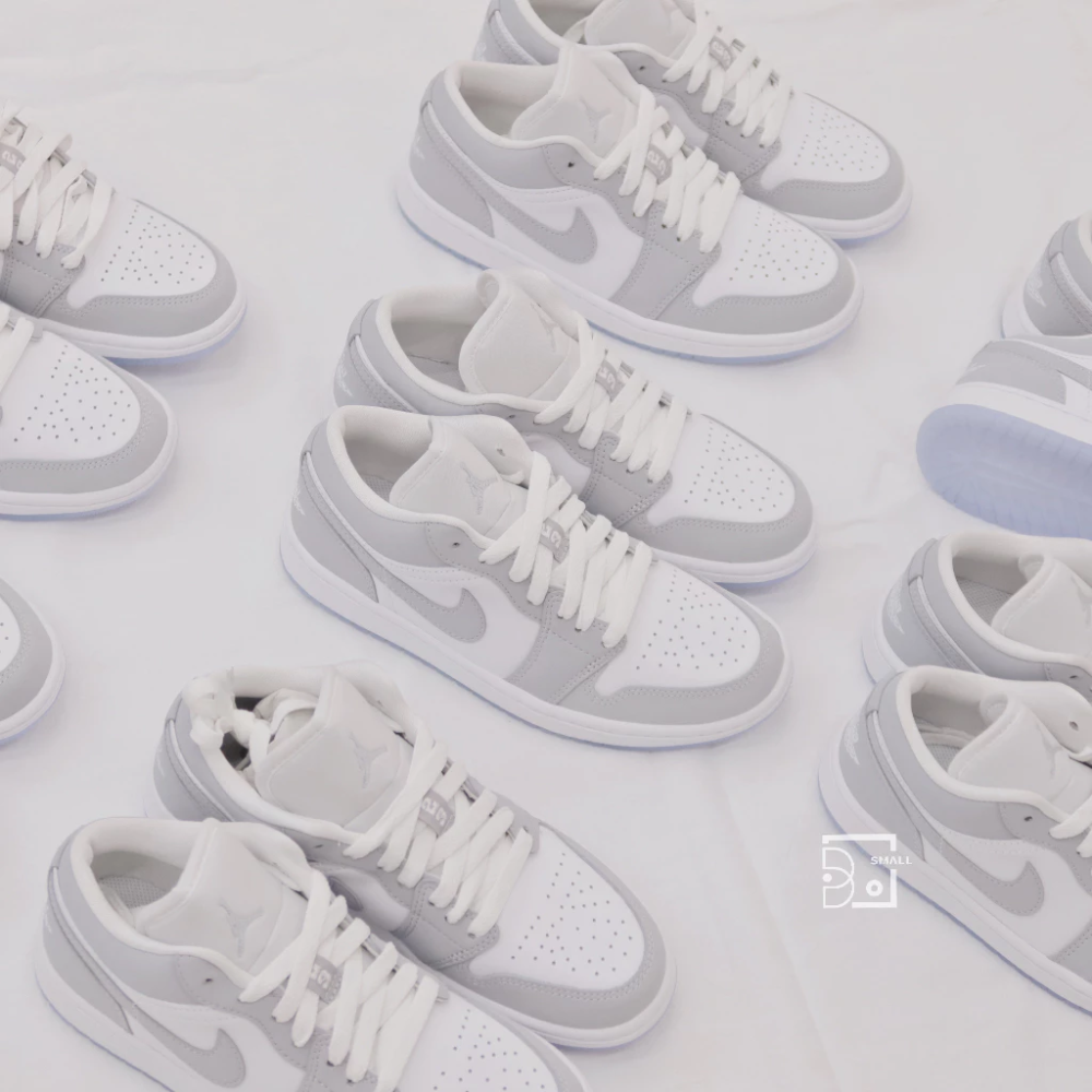 Nike Air Jordan 1 Low 灰白 煙灰 DC0774-105 冰底-細節圖10