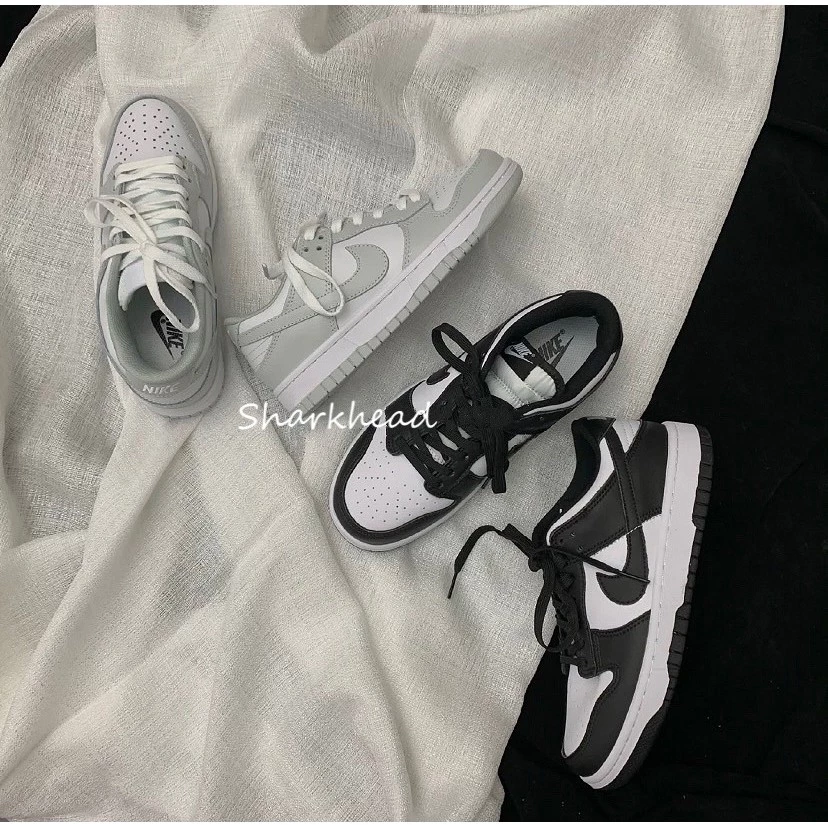 Nike Dunk Low Black 熊貓 黑白 淺灰 灰白 DD1503-101 103-細節圖2