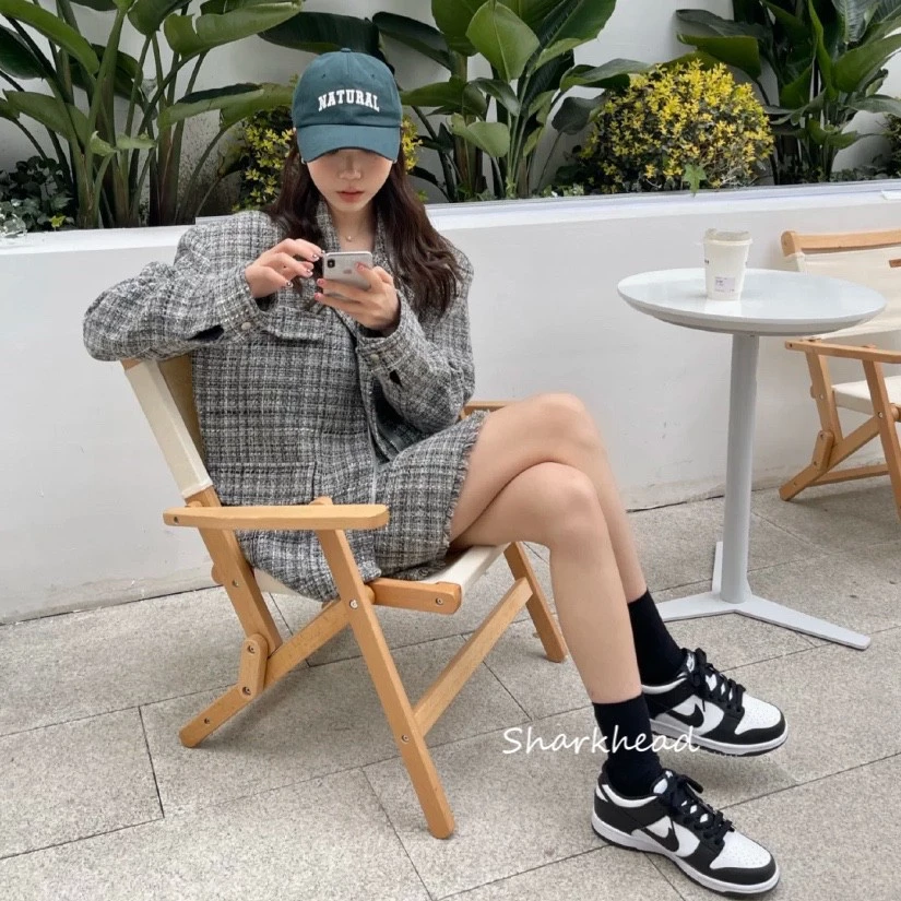 Nike Dunk Low Black 熊貓 黑白 淺灰 灰白 DD1503-101 103-細節圖7