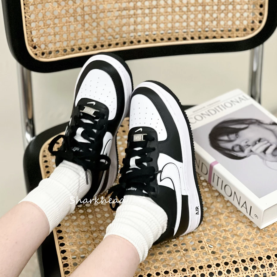 Nike Air Force 1 熊貓 AF1 DV0788-001 DV1621-001-細節圖8