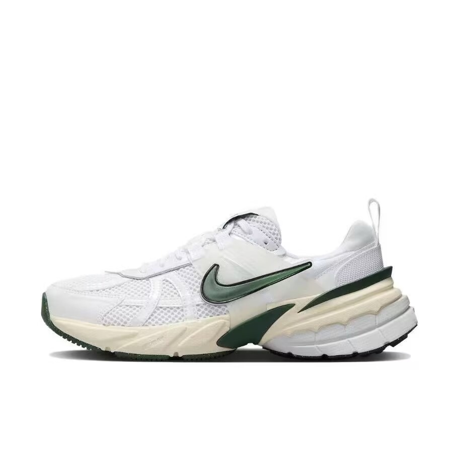 Nike V2K Run 奶油底 老爹鞋 復古鞋 增高 白銀 銀 FD0736-100 白綠-規格圖9