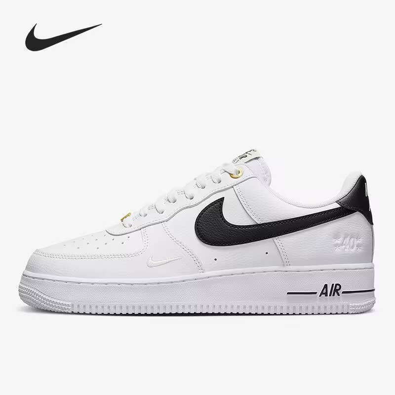 Nike Αir Force 1 黑白 綠 小勾 DQ7582-101 DQ7658-100-規格圖9
