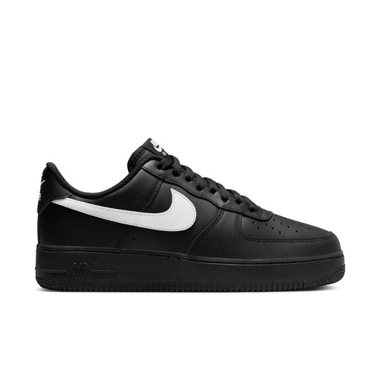 Nike Air Force 1 黑白 黑武士 FZ0627-010 皮革-規格圖9