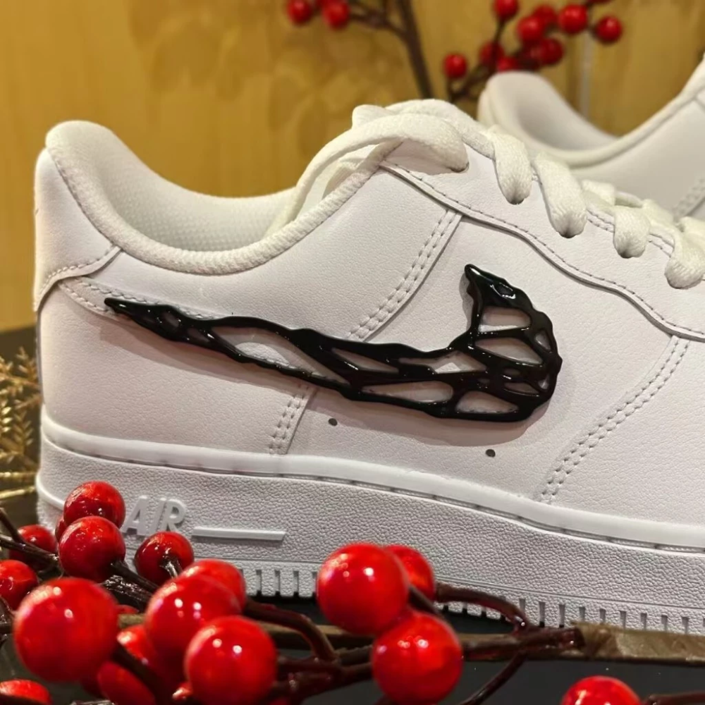 Nike Air Force 1 液態金屬 猛毒 IF1686-101 IF1686-161-細節圖3